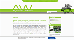 Desktop Screenshot of dev.agentur-weise.de